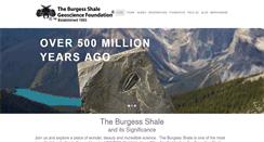 Desktop Screenshot of burgess-shale.bc.ca